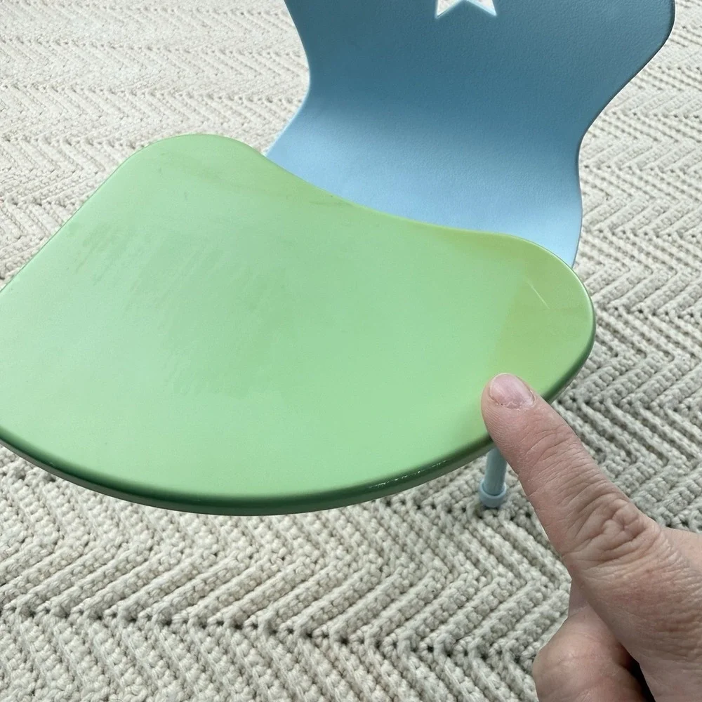American Girl Doll School Desk Blue and Green 18‎ Inch Doll School Play